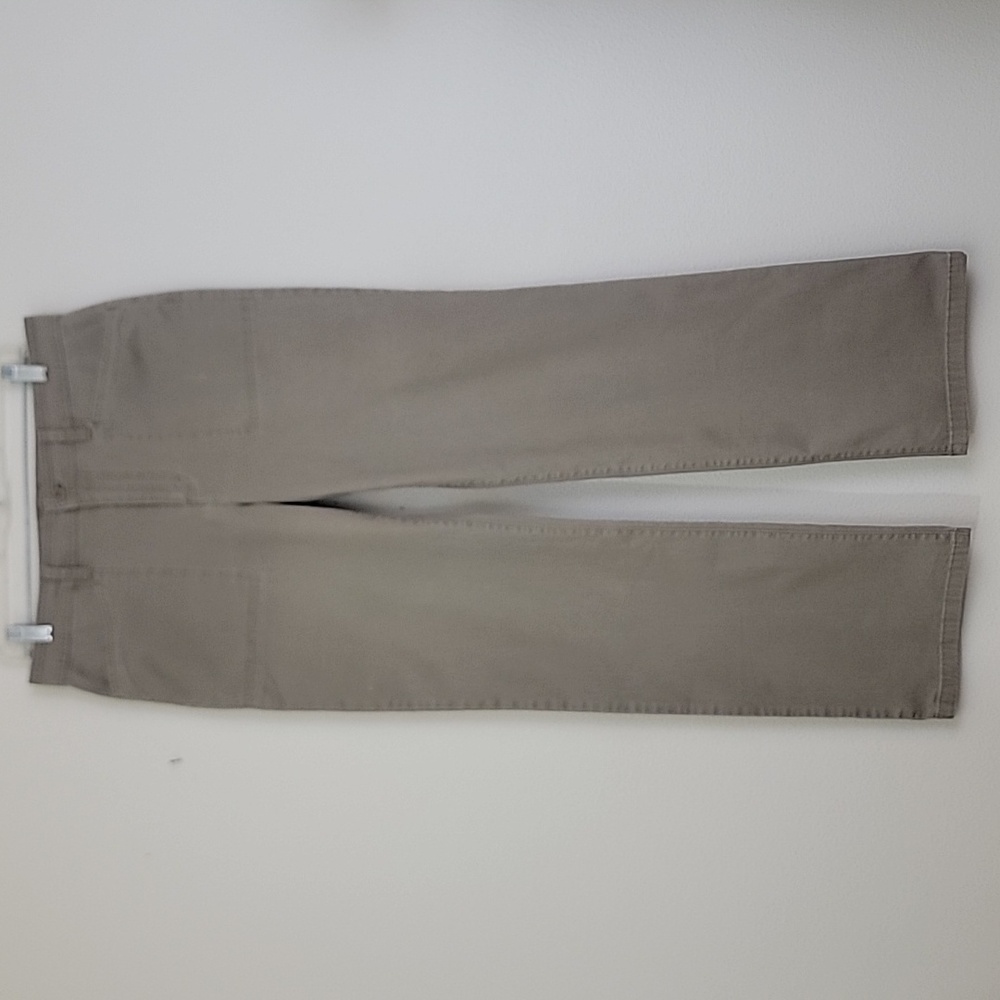 Gloria Vanderbilt Tan Straight Leg Pants 10